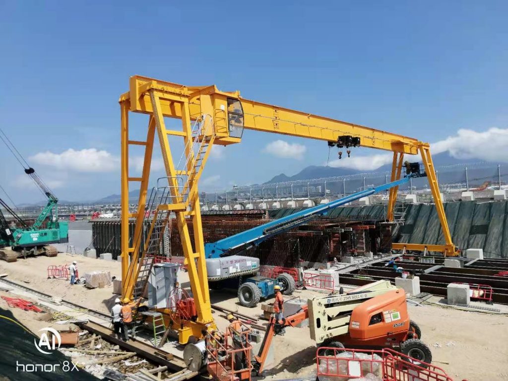 工業起重機/bridge crane/雙梁門式起重機/Dual-beam Crane/物料吊運系統/龍門式起重機